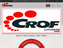 Tablet Screenshot of crofangola.com